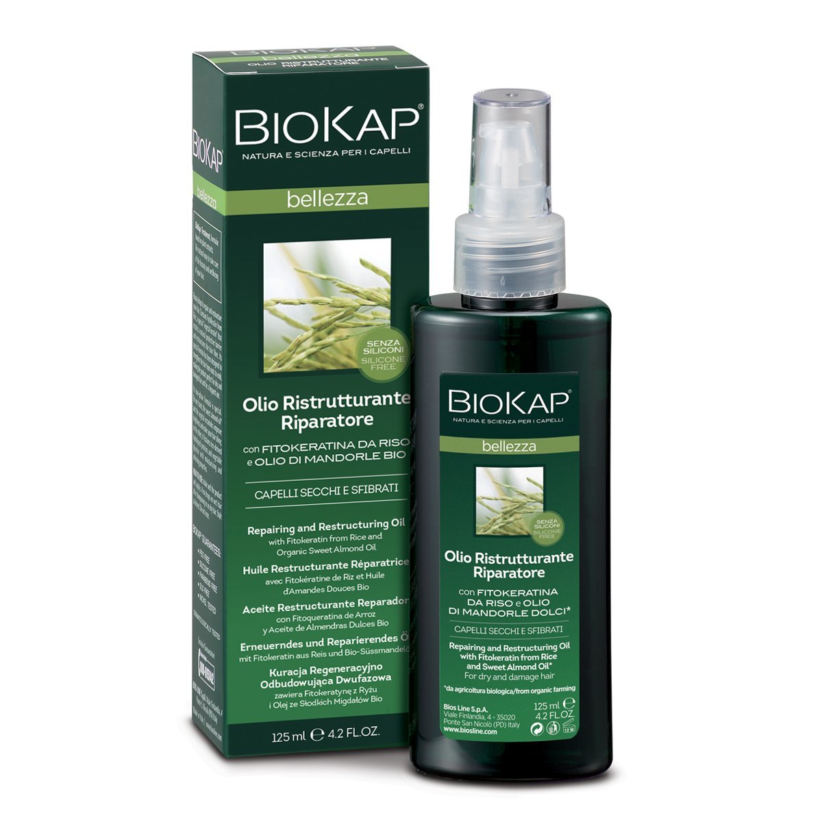 Biokap Olio Ristrutturante Riparatore