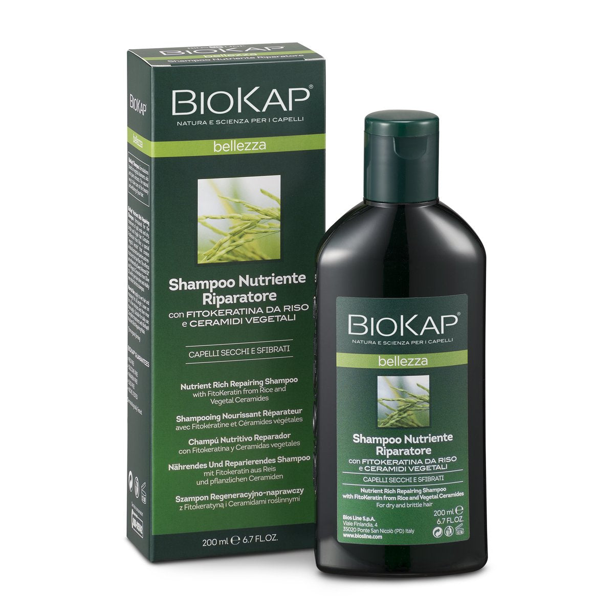 Biokap Shampoo Nutriente Riparatore