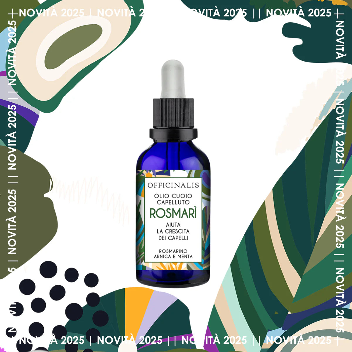 ROSMARI - Olio cuoio capelluto ai 3 estratti