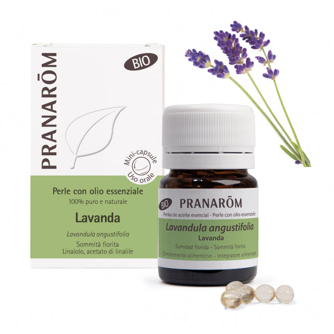Olio essenziale di Lavanda – 60 Mini-capsule